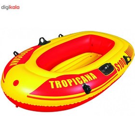 تصویر قايق بادي جيلانگ مدل Tropicana Boat S100 ا Jilong Tropicana Boat S100 Sports Swimming Accessories Jilong Tropicana Boat S100 Sports Swimming Accessories