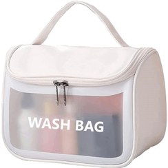 تصویر کیف آرایش واش بگ صندوقی ضد آب جادار 