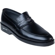 تصویر کفش کالج مردانه مدل لبخند چرم مصنوعی 