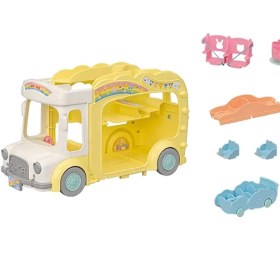 تصویر اتوبوس مهدکودک دوحالته سیلوانیان فامیلیز 