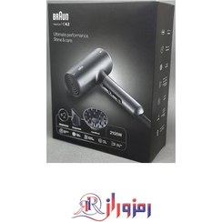 تصویر سشوار حرفه ای براون مدل HD425 با باد سرد و متمرکز کننده 