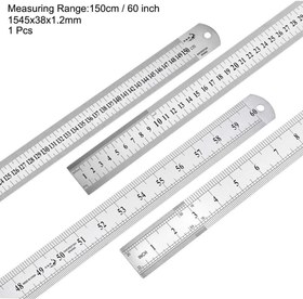 تصویر خط کش فلزی 150 سانتی متری 