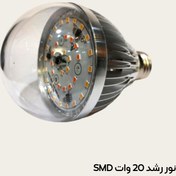 تصویر لامپ رشد گیاهان آپارتمانی 20 وات SMD (نور طبیعی) 