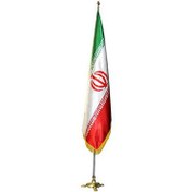 تصویر پرچم تشریفات ایران مدل ایستاده 