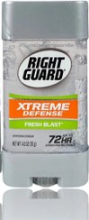 تصویر استیک ضد تعریق ژله ای Right Guard Xtreme Defense