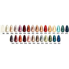 تصویر لاک ناخن صدفی شماره 401 B&D B&D Mineral Color SHell Nail Polish