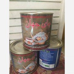 تصویر چای جهان قوطی فلزی آبی 450 گرمی (جدید) 1404 