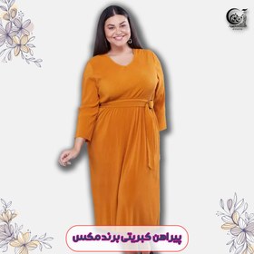 تصویر پیراهن ساحلی کبریتی زنانه وارداتی سایز 54 برند مکس (ارسال رایگان) 