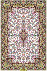 تصویر طرح قالی سرام کرمان ، plan10-805 