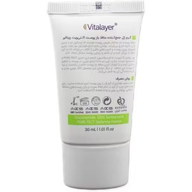 تصویر ویتالیر کرم ژل جمع کننده منافذ باز پوست اکتی ویت Vitalayer Activit Pore Refiner Gel Cream