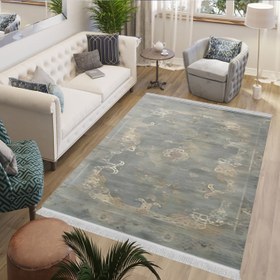 تصویر فرش چاپی طرح فانتزی کد M143 