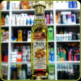 تصویر روغن ماساژ بدن نایس فرش با عصاره طبیعی روغن بادام (180میل) Body message Oil nice Fresh 