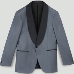 تصویر کت و شلوار طوسی - 60842 