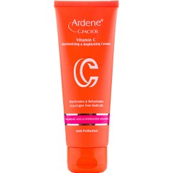 تصویر کرم مرطوب کننده و روشن کننده آردن حاوی ویتامین C حجم 75 میلی لیتر ardene moisturizing and brightening cream containing vitamin C 75ml