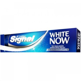 تصویر خمیر دندان اورجینال برند Signal مدل Signal White Now 75ml کد 44462406 