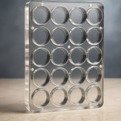 تصویر قالب شکلات مگنتی دایره 