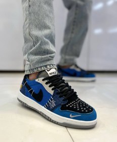 تصویر کتونی ونس مردانه نایک ایرجردن1 وودو Air jordan1 vodoo