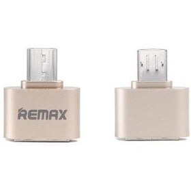 تصویر تبدیل Otg تایپ سی ریمکس مدل RA-OTG Remax OTG USB To USB Type-C Adapter