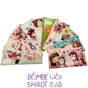 تصویر پاکت پول عروسکی کیوت 100تایی 