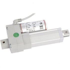 تصویر جک برقی (اکچویتور برقی) JUNESUN JS35H04 (1500N, 12V, 50MM, 6MM/S) 