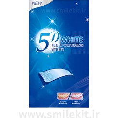 تصویر نوار سفید کننده دندان 5D اسمایل کیت مدل PAP+ بسته ۴۸ عددی 