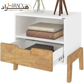 تصویر میز پاتختی هیراد مدل PT124 