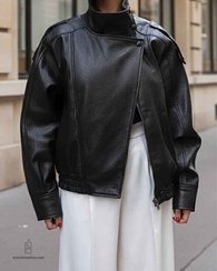 تصویر کت چرم زارا 