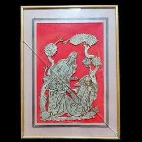 تصویر قاب تابلو قلمزنی 