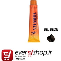 تصویر رنگ مو گیاهی ویتامول سری Cacao مدل Light Brown شماره 5.53 