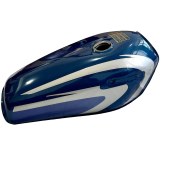 تصویر باک موتورسیکلت رهرو آبی کاربنی درجه یک ورق ۸۰ 