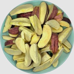 تصویر سیب خشک قرمز پفکی 
