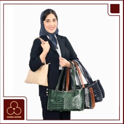 تصویر کیف چرم زنانه مدل دلسان 