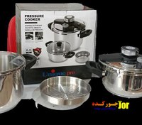 تصویر زودپز دوقلو روگازی 4و6لیتری یونیک پرو Unique Pro زودپز دوقلو روگازی 4و6لیتری یونیک پرو Unique Pro