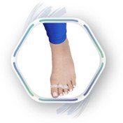 تصویر پد سه انگشتی سیلیکونی تک سایز 