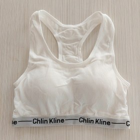 تصویر نیم تنه زنانه Ghlin Kline سفید (مشابه کلوین کلاین Calvin Klein) 