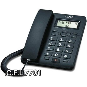 تصویر تلفن رومیزی سی اف ال CFL 7701 ا C.F.L.7701 telephone C.F.L.7701 telephone