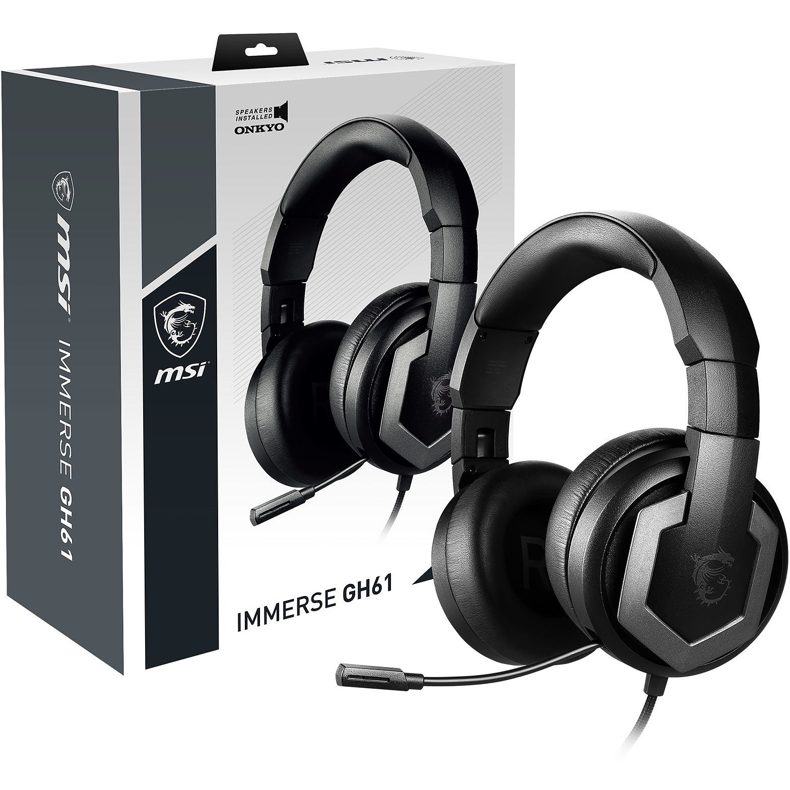 Auricular Gaming MSI Immerse GH30 V2 Jack 3.5 mm - Versus Gamers