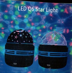 تصویر لامپ رقص نور Solar مدل 06 Starlight USB 