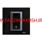 تصویر کلید و پریز ویرا مدل ویرا پرو اسپرت مشکی Veera Switch And Sockets Pro Sport Black