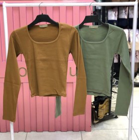 تصویر کراپ الینور یقه خشتی 