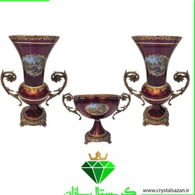 تصویر سه تیکه کریستال CS1753 کریستال سازان 