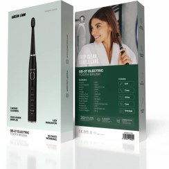 تصویر مسواک برقی گرین لاین Green Lion GB-37 Electric Toothbrush GNGB37ETBWH دارای سری اضافه - مشکی Green Lion Electric Toothbrush GB-37 GNGB37ETBWH