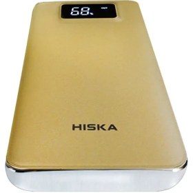 تصویر شارژر همراه هیسکا مدل XP-130 ظرفیت 13000 میلی آمپر ساعت - مشکی Hiska XP-130 mobile charger with a capacity of 13,000 mAh