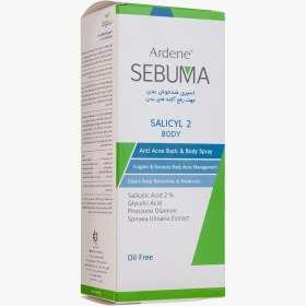 تصویر اسپری ضد جوش آردن سبوما مدل SALICYL2 حجم 250 میلی لیتر 