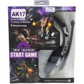تصویر هدست گیمینگ ای کورن مدل AK17 ا Akorn AK17 Gaming Headset Akorn AK17 Gaming Headset