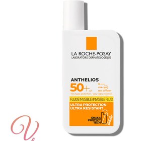 تصویر کرم ضد آفتاب SPF50 آنتلیوس و بی‌رنگ لاروش پوزای 