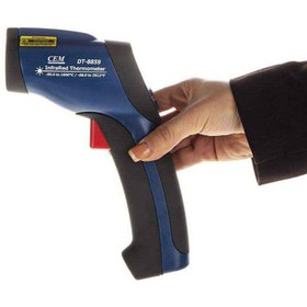 تصویر دماسنج لیزری 1600 درجه CEM DT-8859 Performance High Temperature InfraRed Thermometers CEM DT-8859