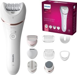 تصویر اپیلاتور سری 8000 بی آر ای 740/10 فیلیپس ا Epilator Series 8000 BRE740/10 philips Epilator Series 8000 BRE740/10 philips