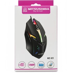 تصویر ماوس میتسوشیدا مدل KC-X1 با سیم Mouse Mitsushida KC-X1 Wired