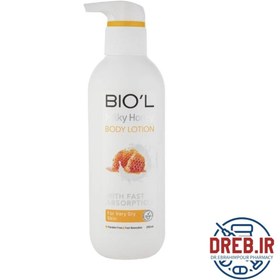 تصویر لوسیون مرطوب کننده بدن شیر عسل بیول _ Milky Honey Body Lotion 